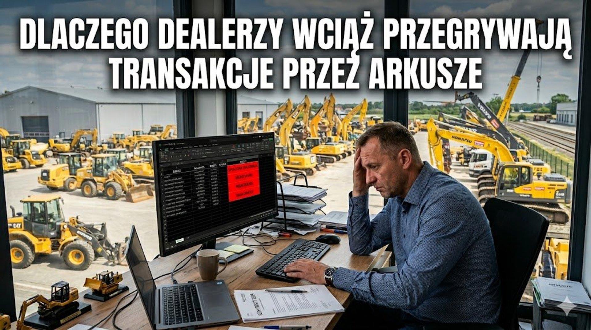 Dlaczego dealerzy maszyn ciężkich wciąż przegrywają transakcje z arkuszami kalkulacyjnymi